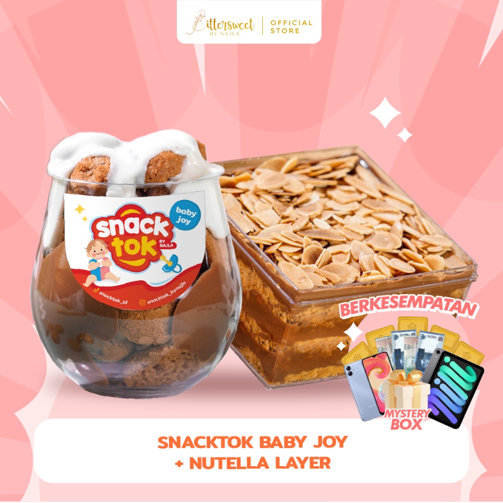 

Bittersweet by Najla - Bundling Nutella Layer & Baby Joy Snacktok