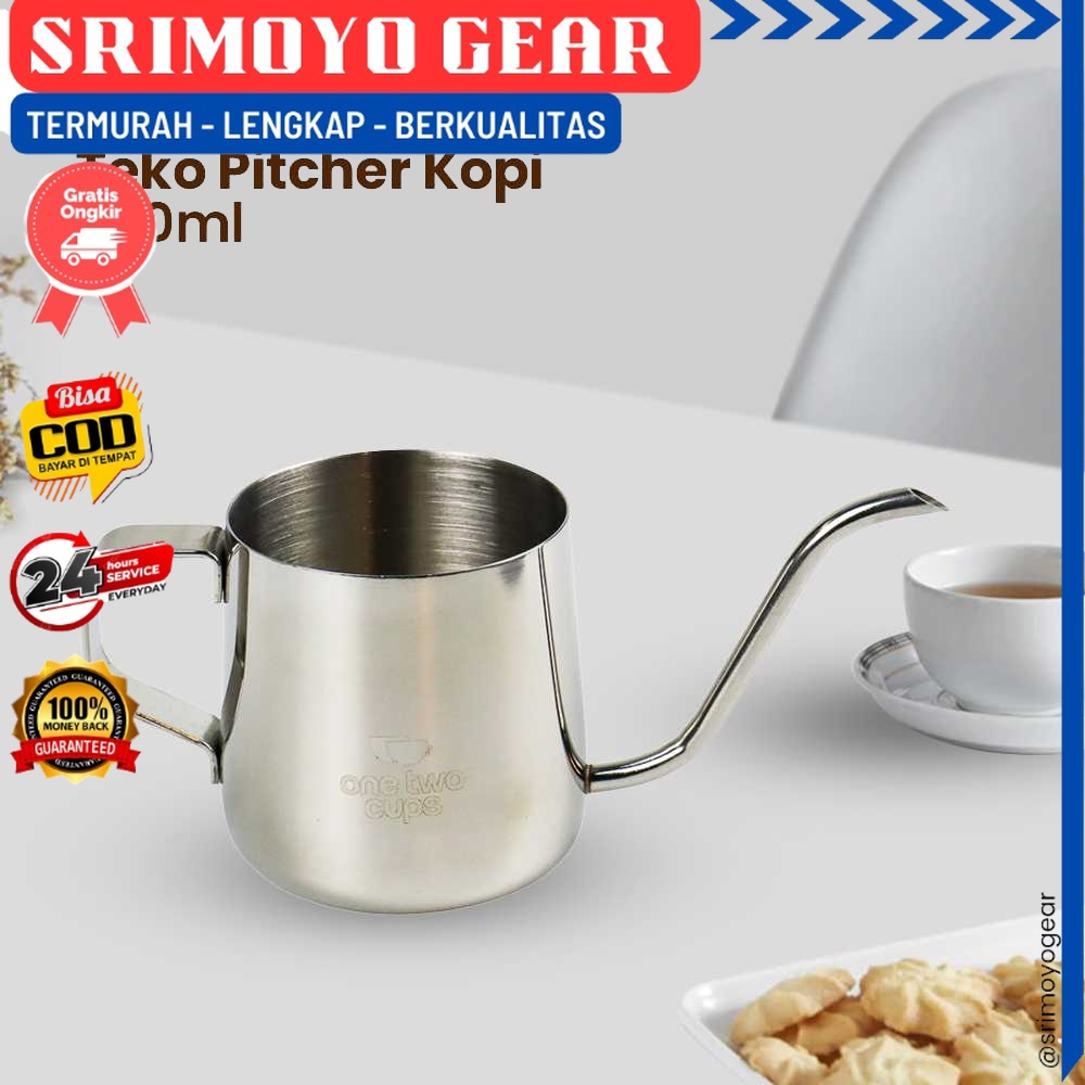 Teko Kopi Leher Angsa - Teko Air Panas Barista Kopi Leher Angsa