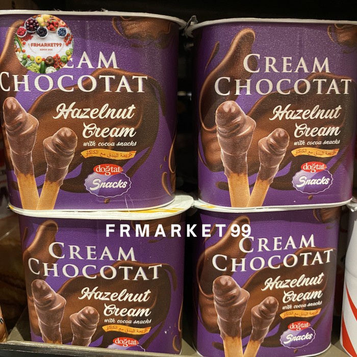 

Dogtat Cream Chocotat Hazelnut / Biskuit Colek Rasa Hazelnut / 55 grm