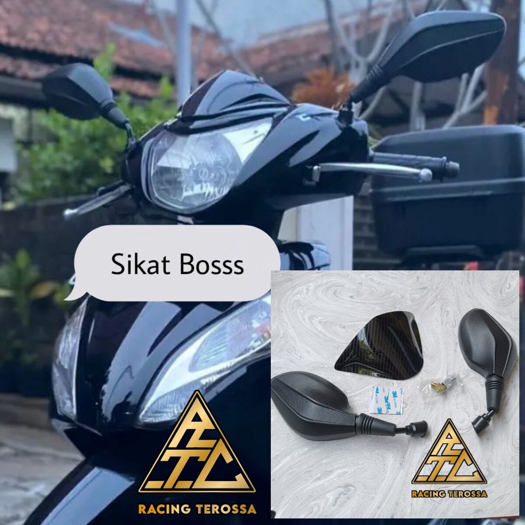 VISOR PLUS SPION CLICK HONDA SPACY - VISOR HONDA SPACY - SPION CLICK HONDA SPACY