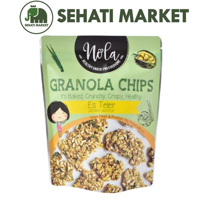 

✨PROMO✨ -NOLA SNACK GRANOLA CHIP ES TELER 100gr