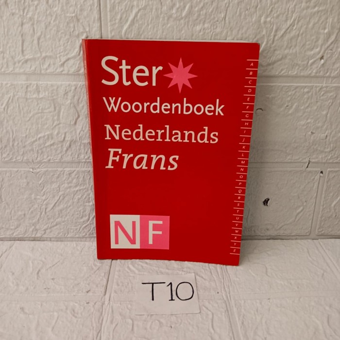STER WOORDENBOEK - NEDERLANDS FRANS