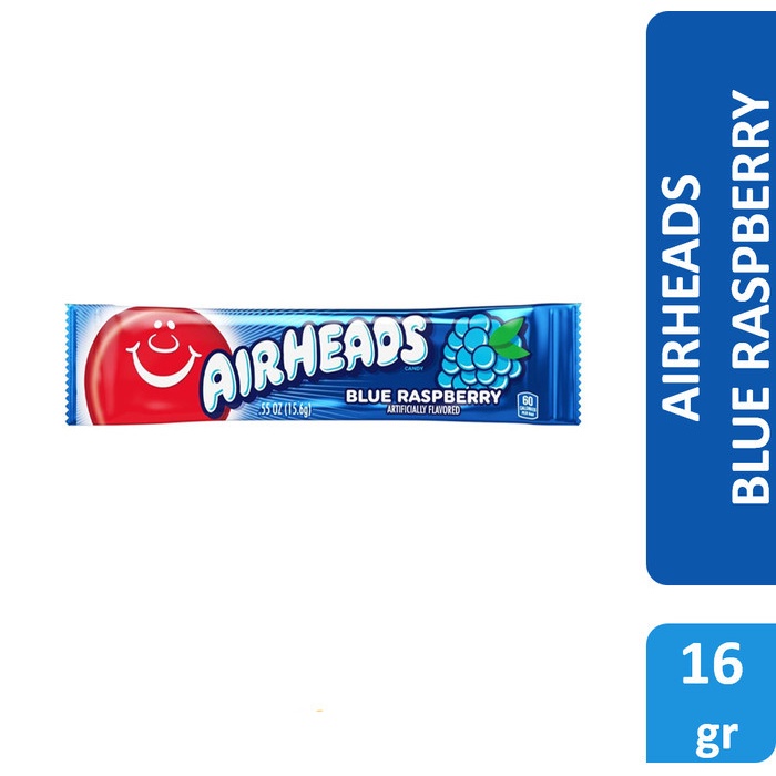 

Permen Airheads watermelon 0.55 oz - Blue Raspberry
