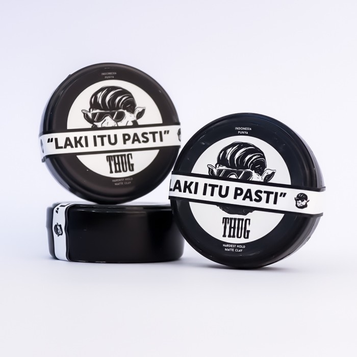 Thug Clay /Minyak Pelurus Rambut / Pomade THUG CLAY