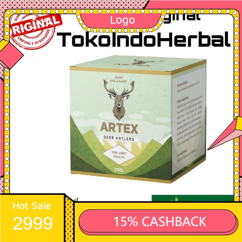 ARTEX Asli Cream Nyeri Tulang Sendi Lutut Terbaik Artex Krim Original