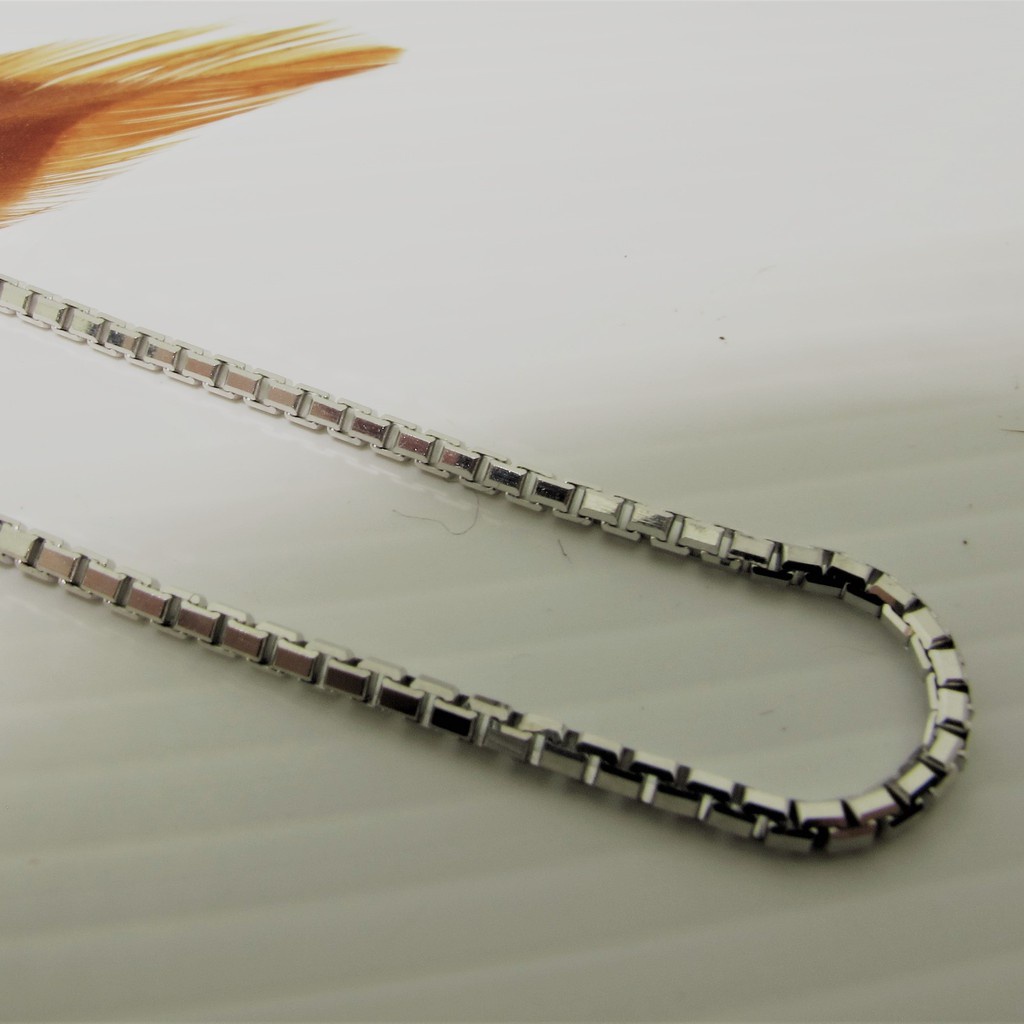 750 Kalung rantai anak dan dewasa emas asli kadar 750 75% itali segi UBS baru cantik kilat padat put