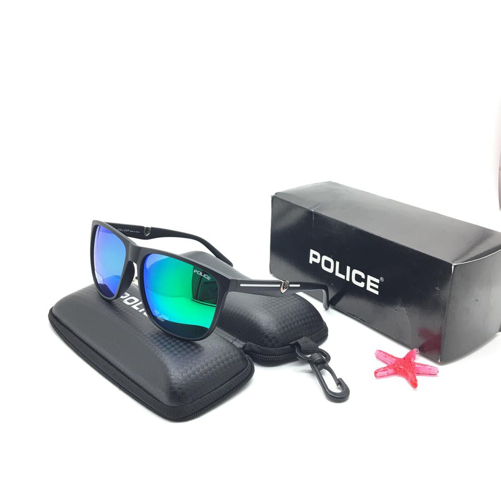 Paling Murah Sunglass Kacamata Sepeda Pria Police A1792 Lensa Anti UV Termurah
