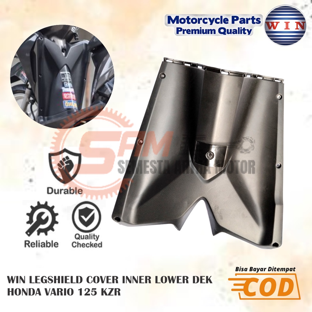 

Win Legshield Honda Vario 125 KZR Dashboard Cover Inner Lower Dek Bawah Motor Matic