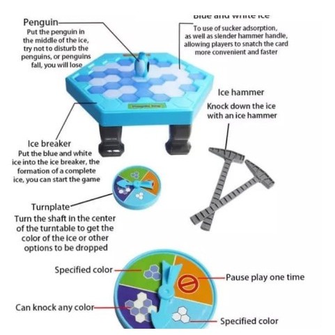 TERBARU PENGUIN TRAP MAINAN ANAK MAINAN SAVE PENGUIN ICE BREAKING PENGUIN MAINAN ANAK