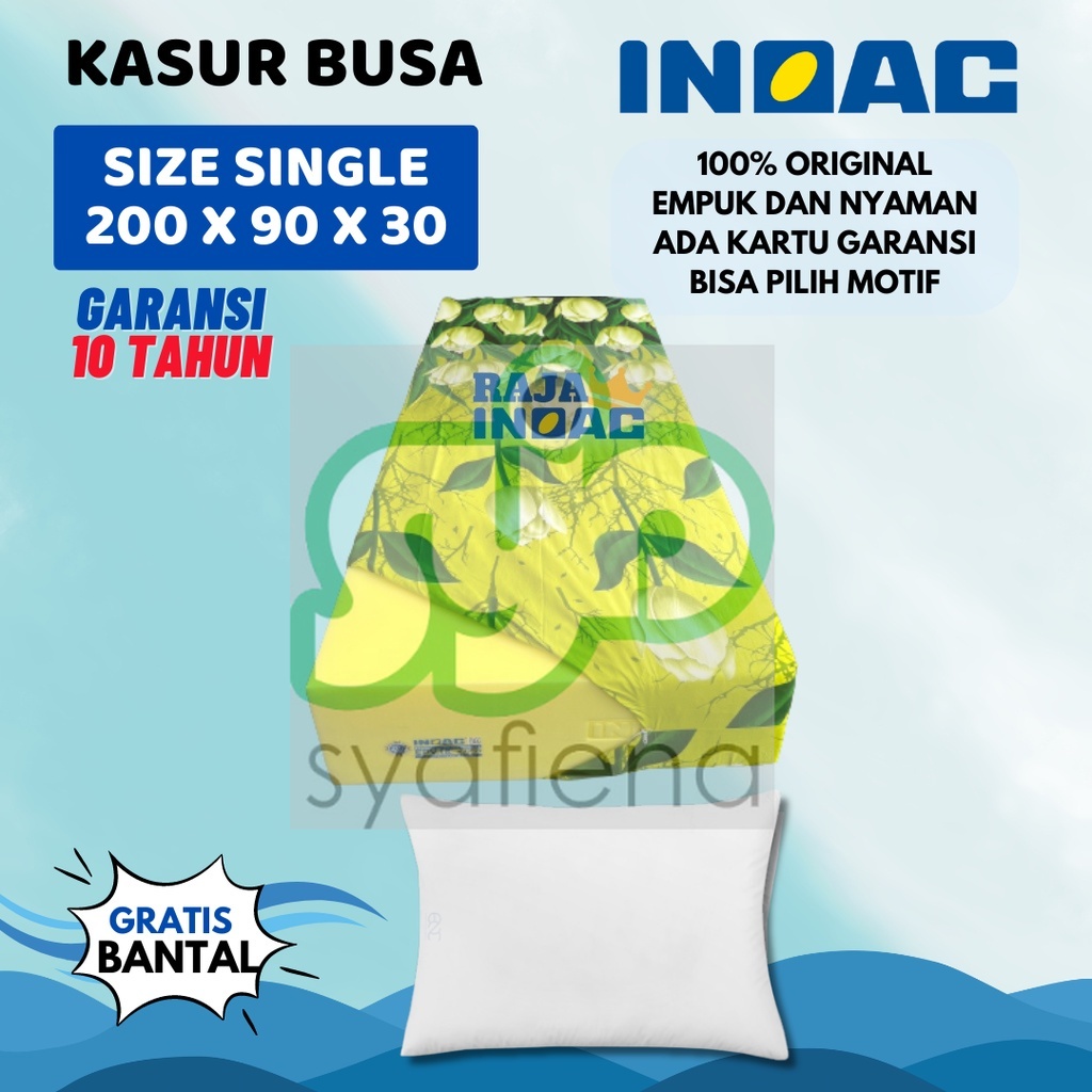 MURAH [200x90x30] Kasur Busa INOAC Single Ukuran 200x90x30 cm Garansi 10 Tahun / Kasur INOAC Size 90