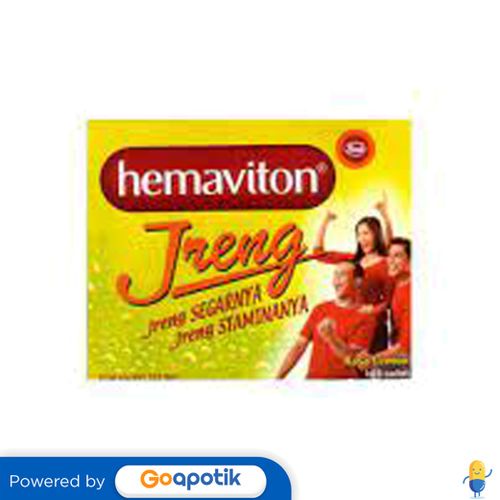 

Hemaviton Jreng Rasa Lemon 4 Gram Sachet