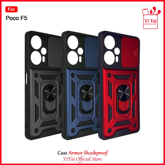 YITAI YC45 Case Armor Shockproof Xiaomi Poco F5 Pocophone F5