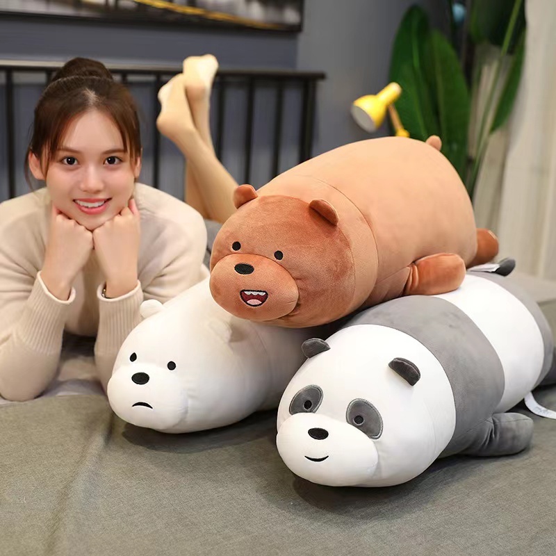 Boneka Panda Beruang Bantal Guling Boneka Mainan Boneka anak Kado Ulang Tahun Miniso