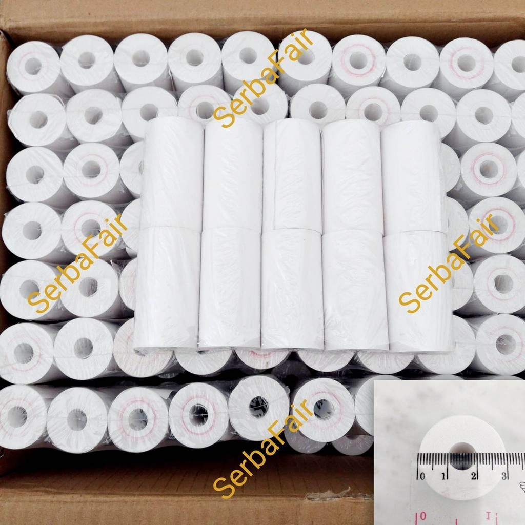 

Kertas Thermal Struk Kasir 57 x 30 / Print Register / MURAH isi BANYAK / TERMURAH