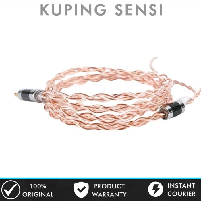 AC99 XINHS Single Crystal Copper 4.4mm Earphone IEM Upgrade Cable Kabel IEM - 2 Pin, 4.4mm