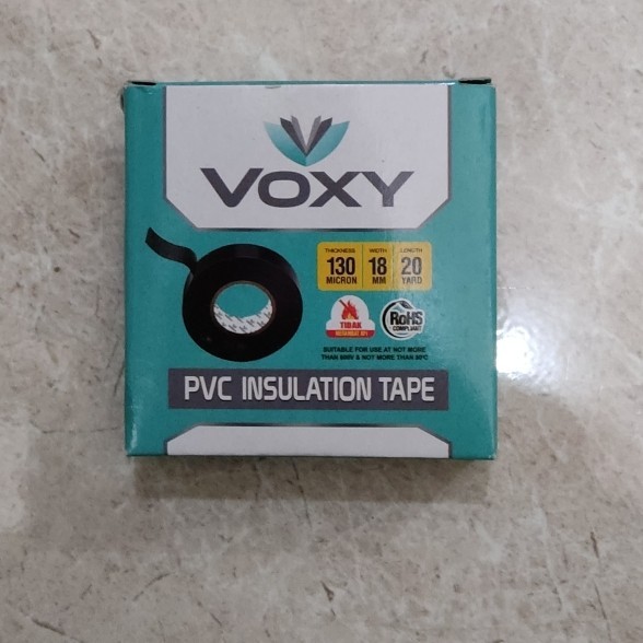 

Isolasi Listrik PVC Insulation Tape VOXY – Solusi Aman untuk Kabel Anda - Obi Teknik