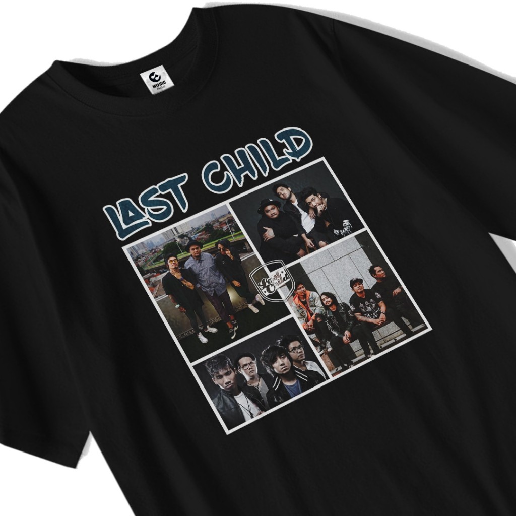 T-Shirt LAST CHILD Band Indonesia Kolase