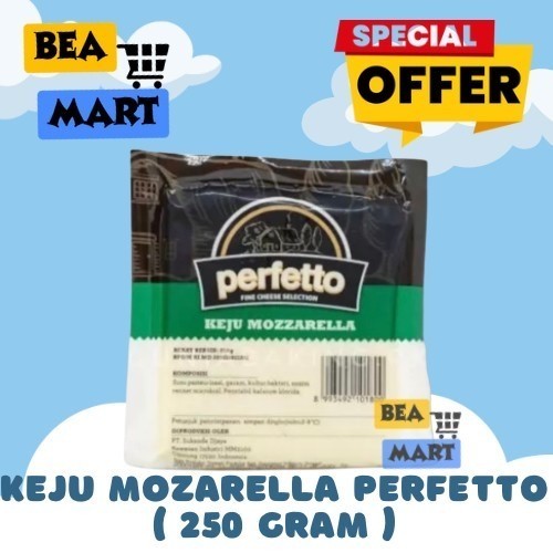 

Keju Mozarella PERFETTO 250gr | Mozarela Mozzarella Perfeto Cheese 250gr | Keju Lumer Leleh Meleleh | INSTANT ONLY