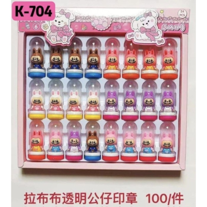 

Stempel Labubu Karet Box 24pc