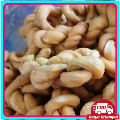 

Pluntir polos 1Kg rasa manis gurih / Plintiran / Untir untir / Kue tambang