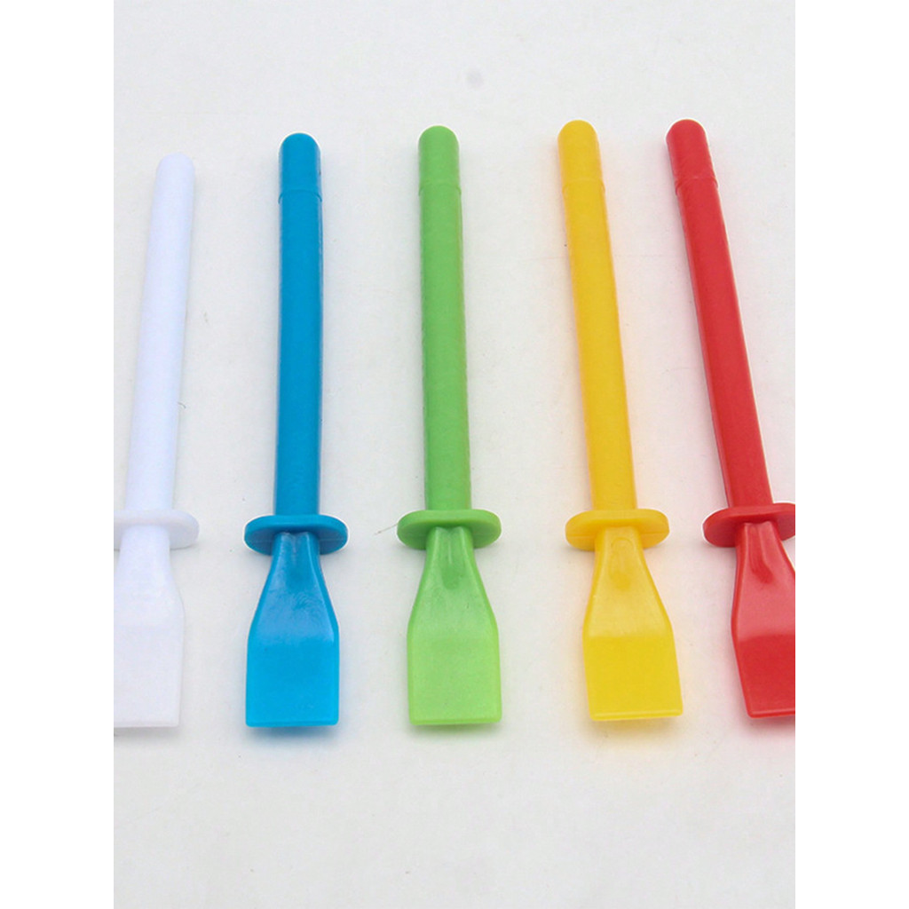 

Random color Glue Spreaders,Polypropylene Glue Smear Sticks Applicator, Painting Scrapers For Handmade DIY Art Leather Craft Too