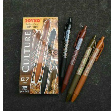 

PULPEN JOYKO BATIK BP-184 ISI 12 PCS