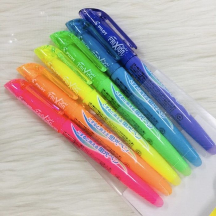 

PRODUK TERLARIS Highlighter Pilot Frixion Isi 6Pcs (1Set) SFL-60SL Bisa Dihapus - Normal Color