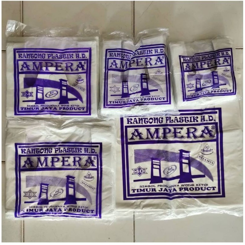Kantong Kresek Putih Ampera / Kantong Ampera / Kresek Putih Susu Ampera / Kantong Putih / Kresek