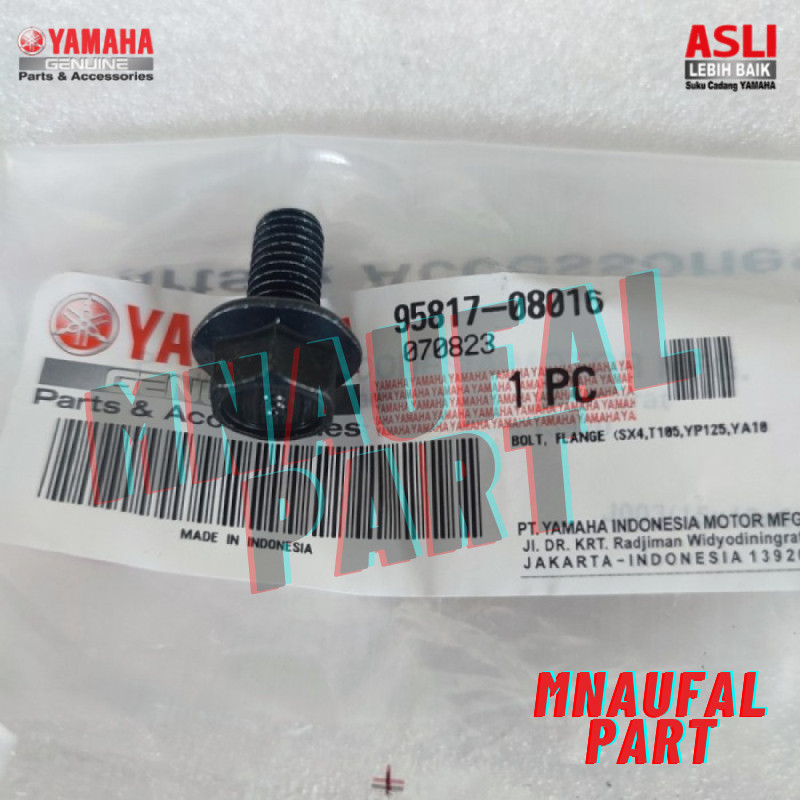 BAUT GANTUNGAN KNALPOT DEPAN RX KINGRXSYT115 ORIGINAL 95817-08016