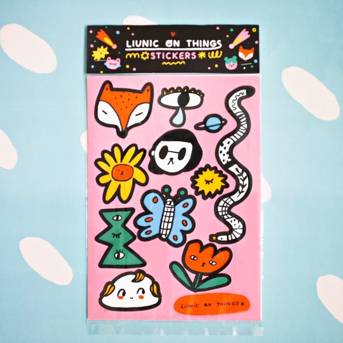 

Mall -martstrong247.id~[PROMO TERLARIS] Sticker Set - Peculiar Garden