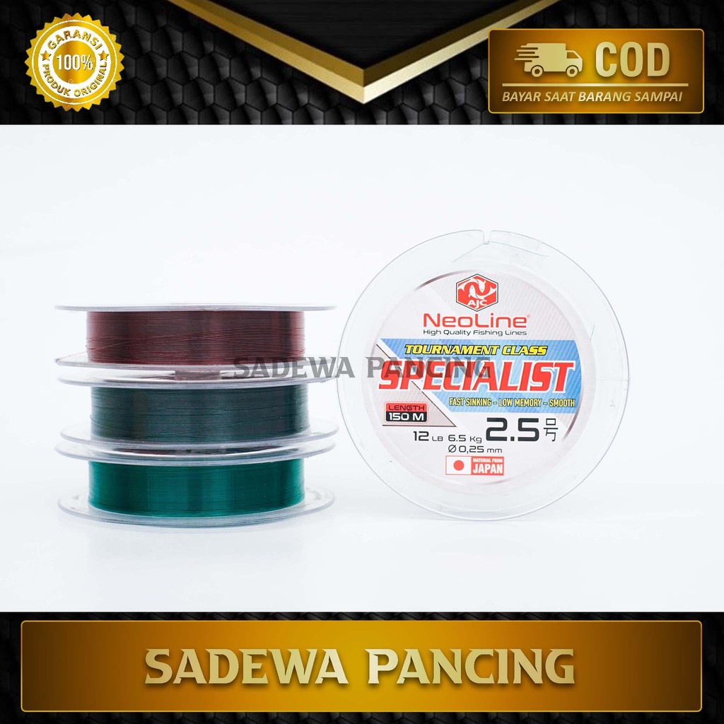 Senar Pancing Neoline/ Senar Galatama Anti Kriting/ Senar Kuat