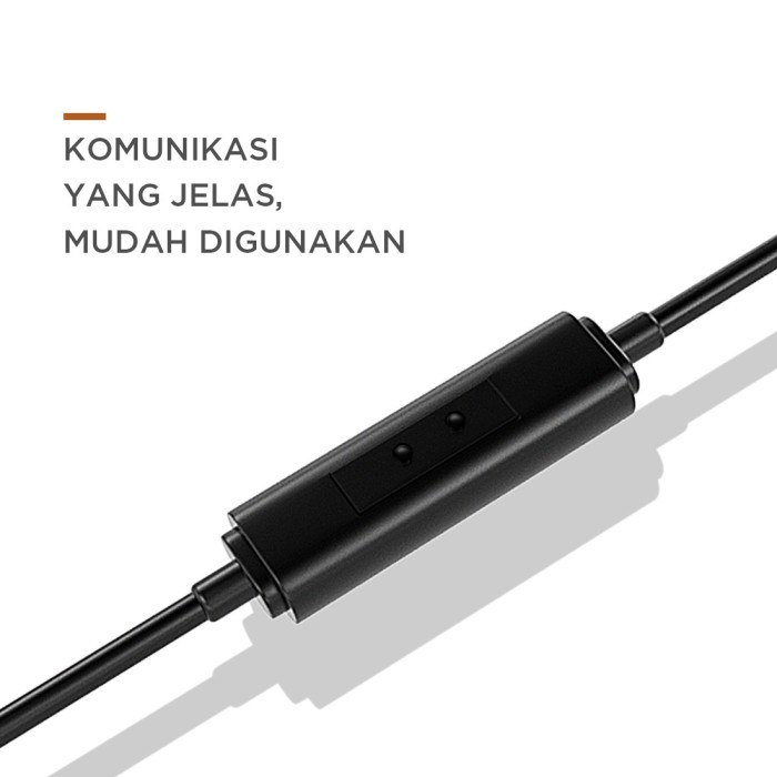 MINISO Eahone Eaud Headphone In-Ear Colorful Musik Headset Stereo - Merah Muda, Seri kapsul