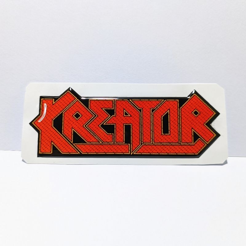 KREATOR Emblem sticker timbul lentur