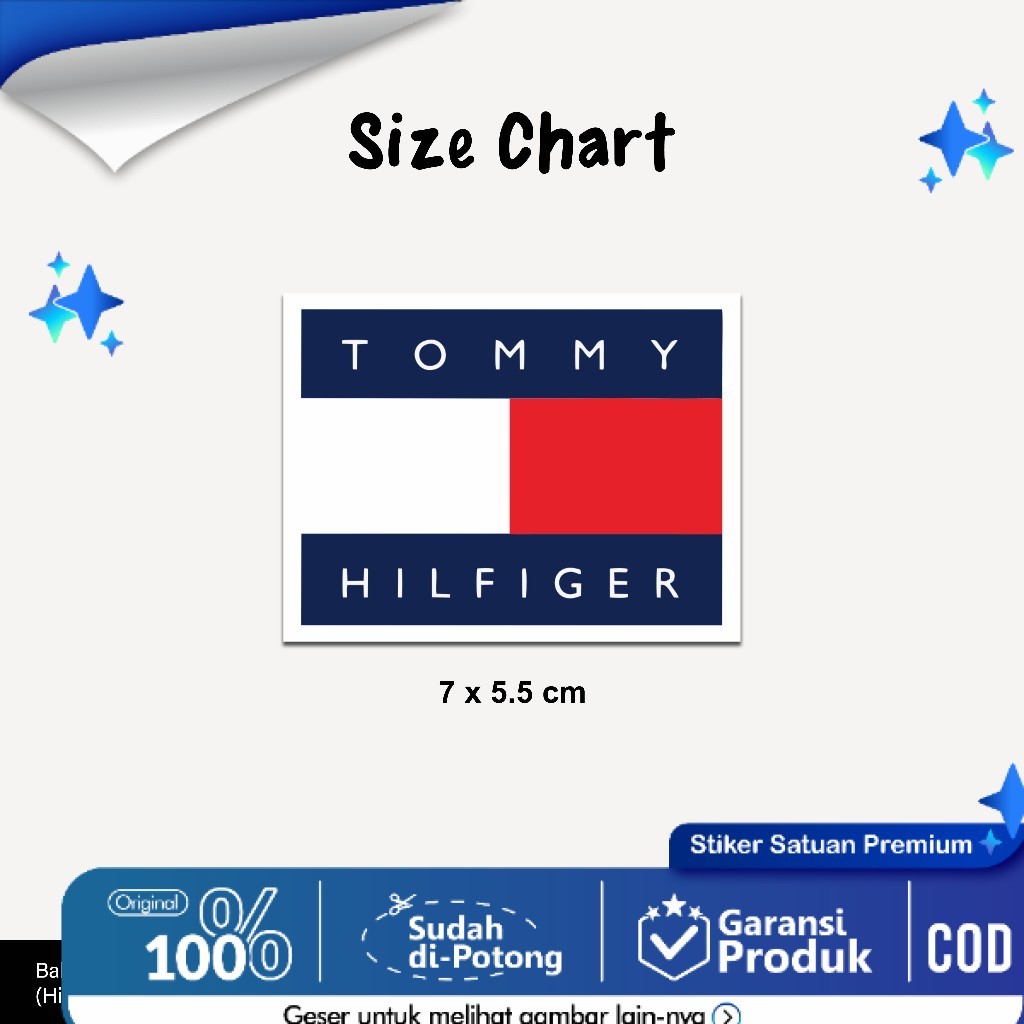 

Stiker Hypebeast Waterproof Vinyl Glossy Sticker Brand Casual TH Hp Laptop