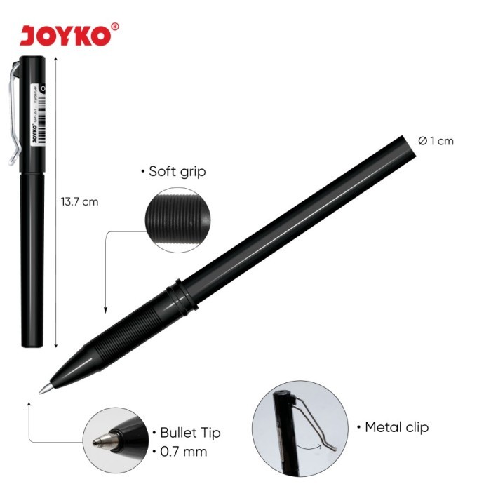 Gel Pen Pulpen Pena Joyko GP-351 Kyros Gel 0.7 mm