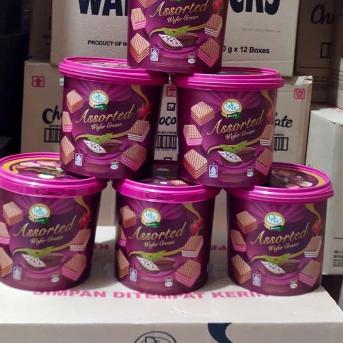

DENEX Wafer cream 1 KARTON ISI 6 TOPLES