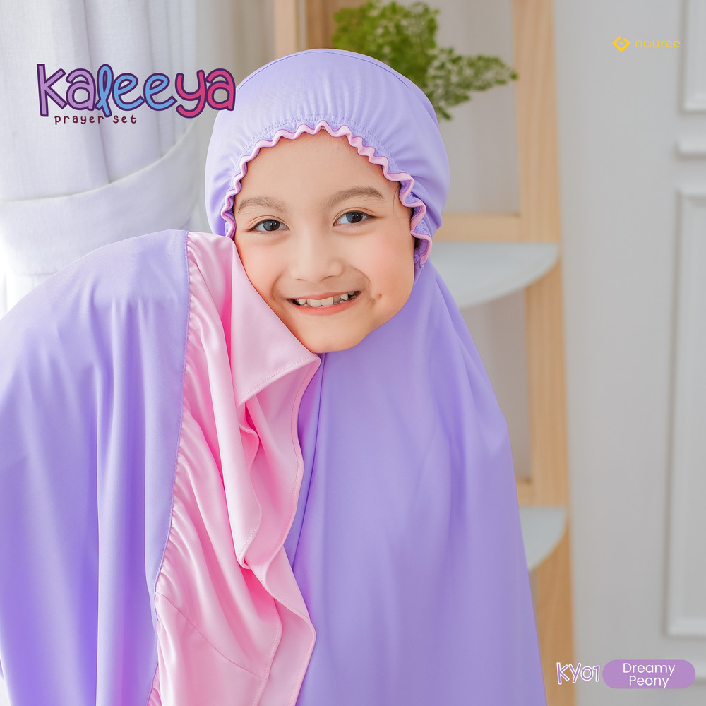Mukena Anak Lucu Tas Series Resleting Remaja Mukenah Perempuan Travel Tanggung Premium Terbaru 2025
