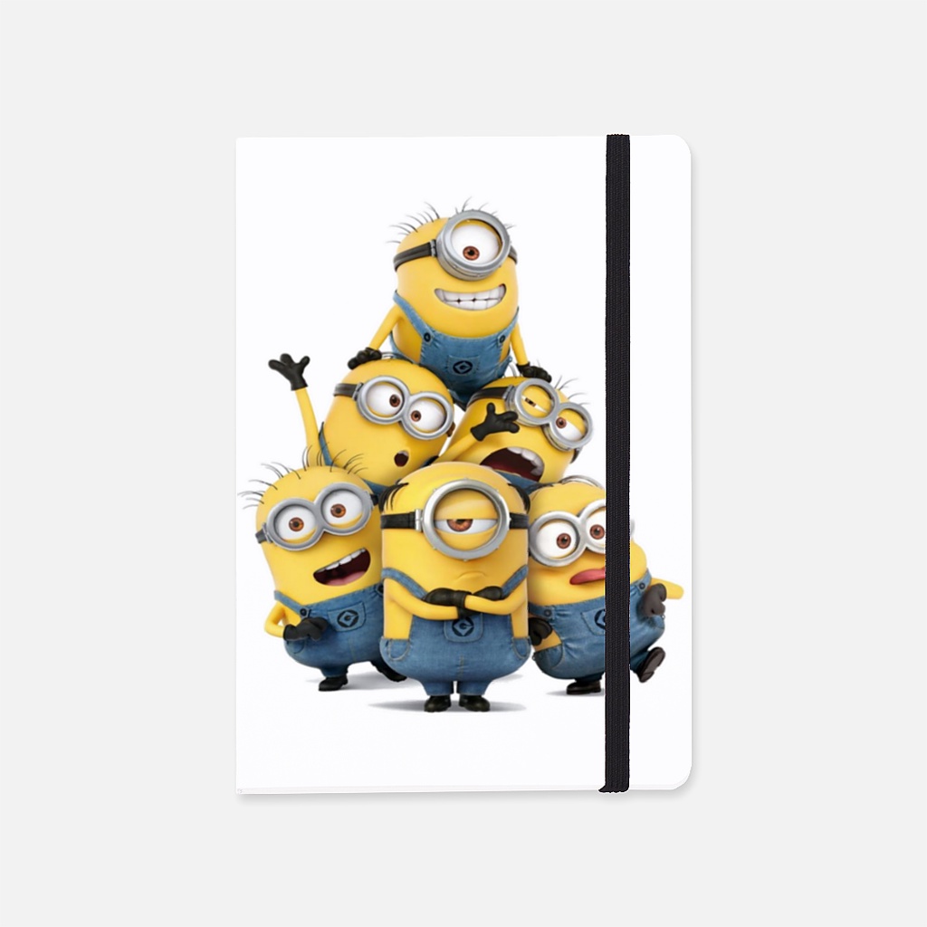 

Soft Cover Notebook Notebooks cover gambar minions series 01