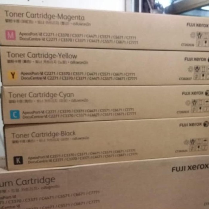 Paket Toner Fuji XEROX Docucentre IV C2270 / C3370 / C3373 ORIGINAL