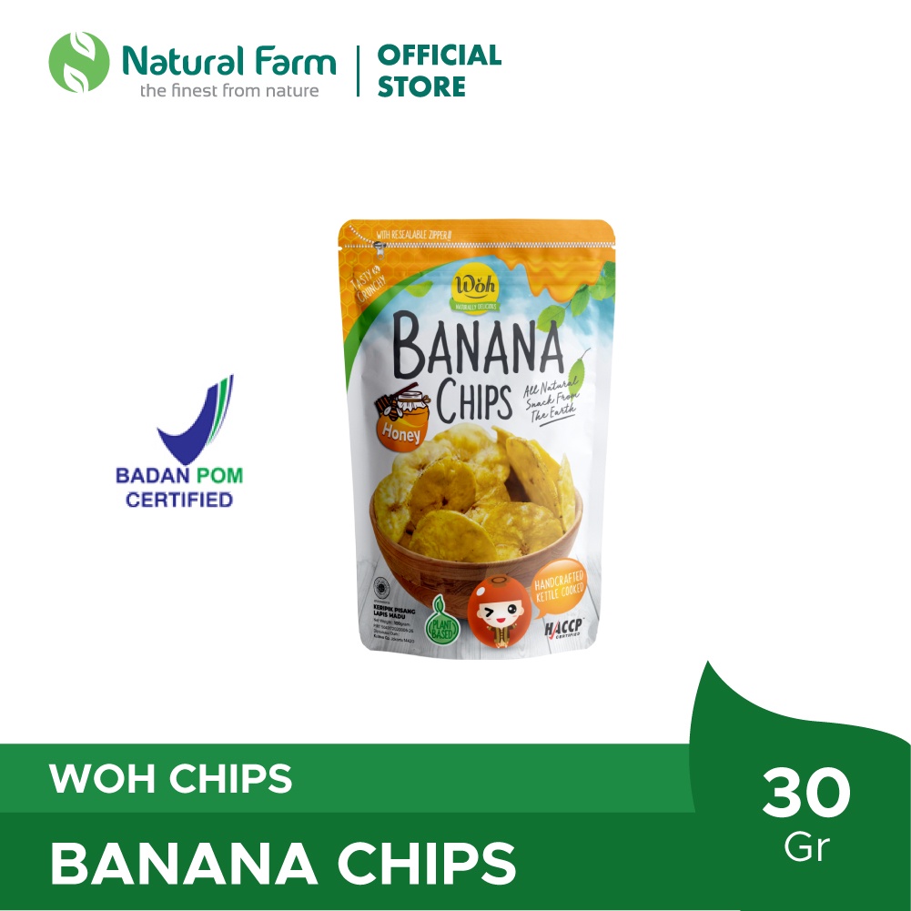 

Woh Banana Chips Honey - 100gr