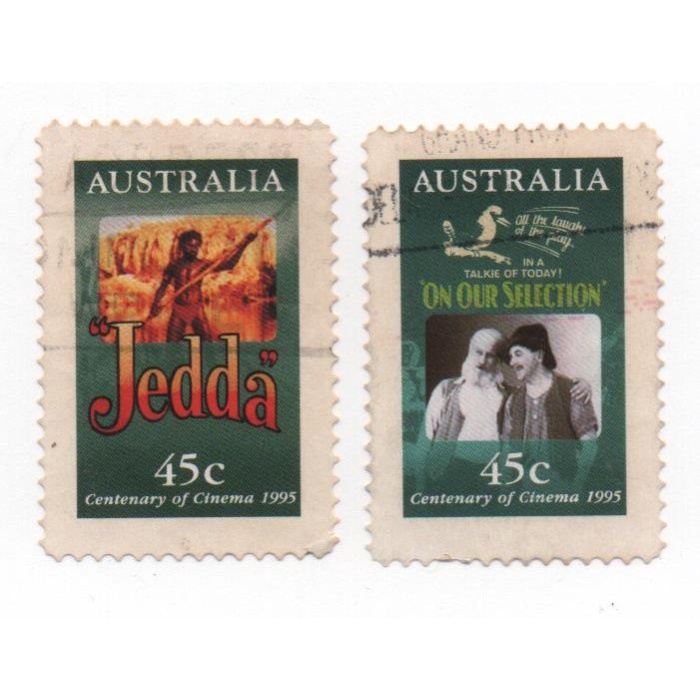 

Perangko Australia - The 100th Anniversary of the Cinema - Movie 1995