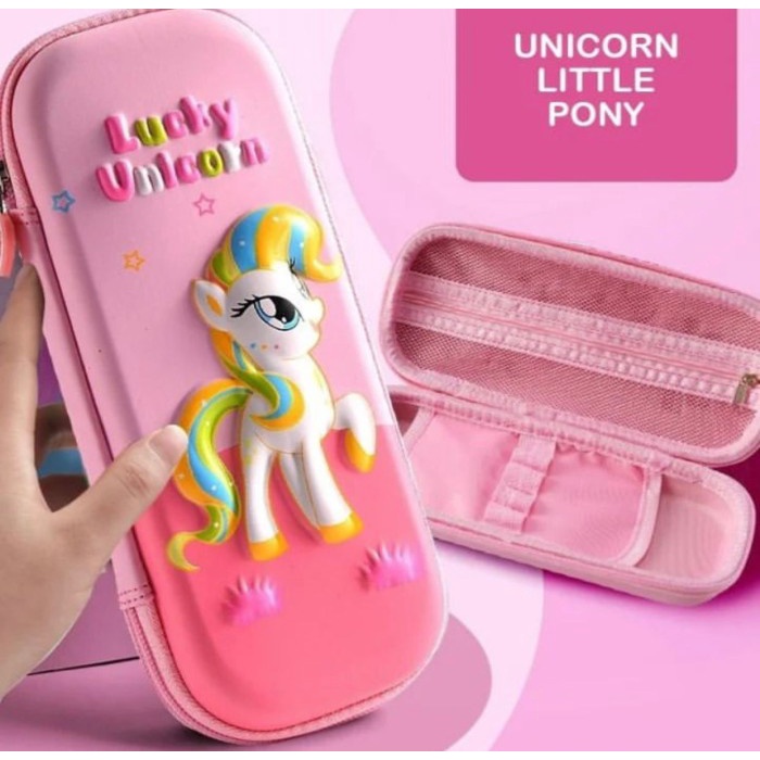 

[Promo] Kotak Pensil 3D Karakter kelinci bunny kado ultah anak perempuan - NEW Little Pony