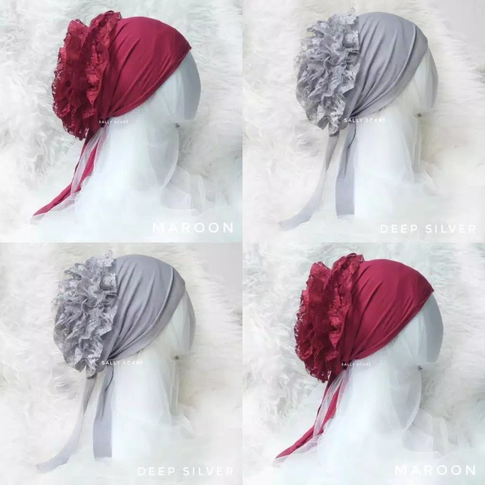 ✨LARIS✨ -Inner Cepol Turki Ciput Turki Cepol Rambut Hijab Daleman Jilbab Murah - Navy