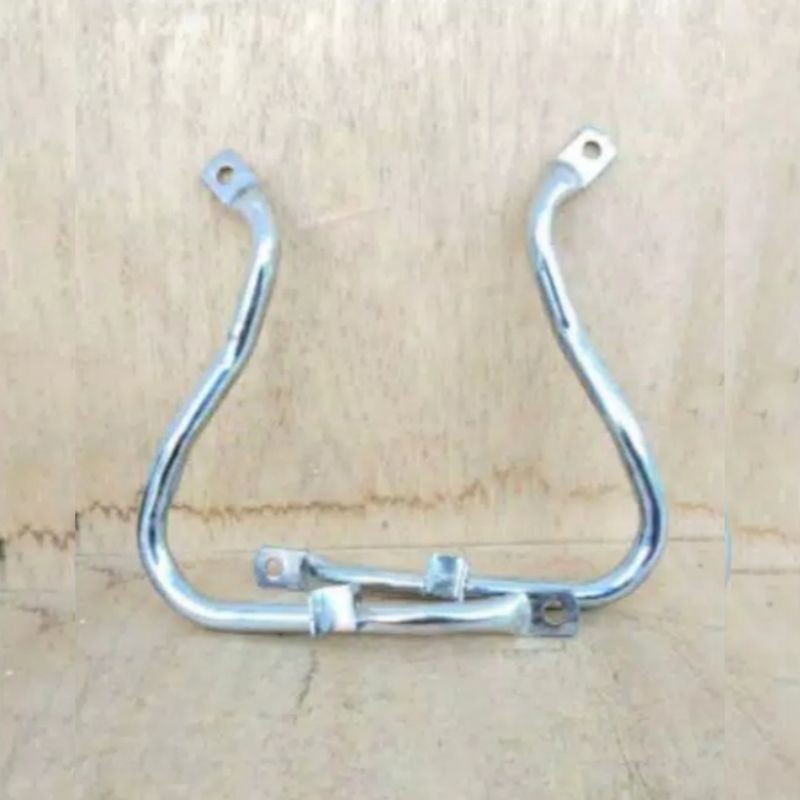Bostep Footstep Begel Behel L Coating Chrome Krom Honda C70 Tebal dan Berkualitas