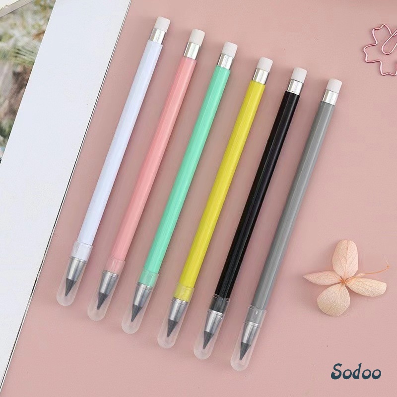 

Pensil Penggunaan Tak Terbatas Pensil Warna Macaron Tahan Lama Portabel - SO