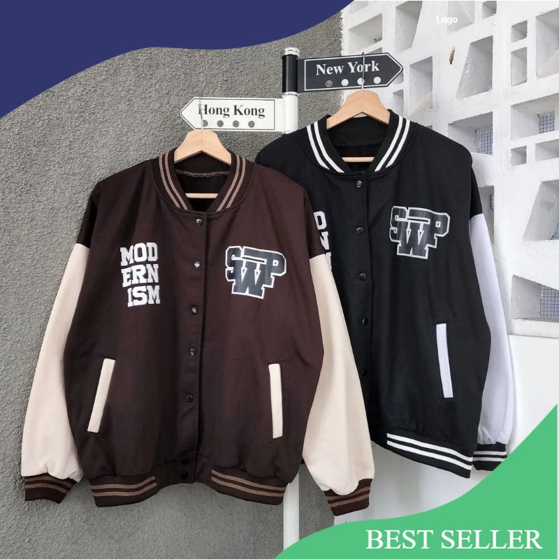 Swap Jaket Baseball Pria Oversize | Varsity Jacket Pria Oversize | Jacket Baseball Jumbo High Premiu
