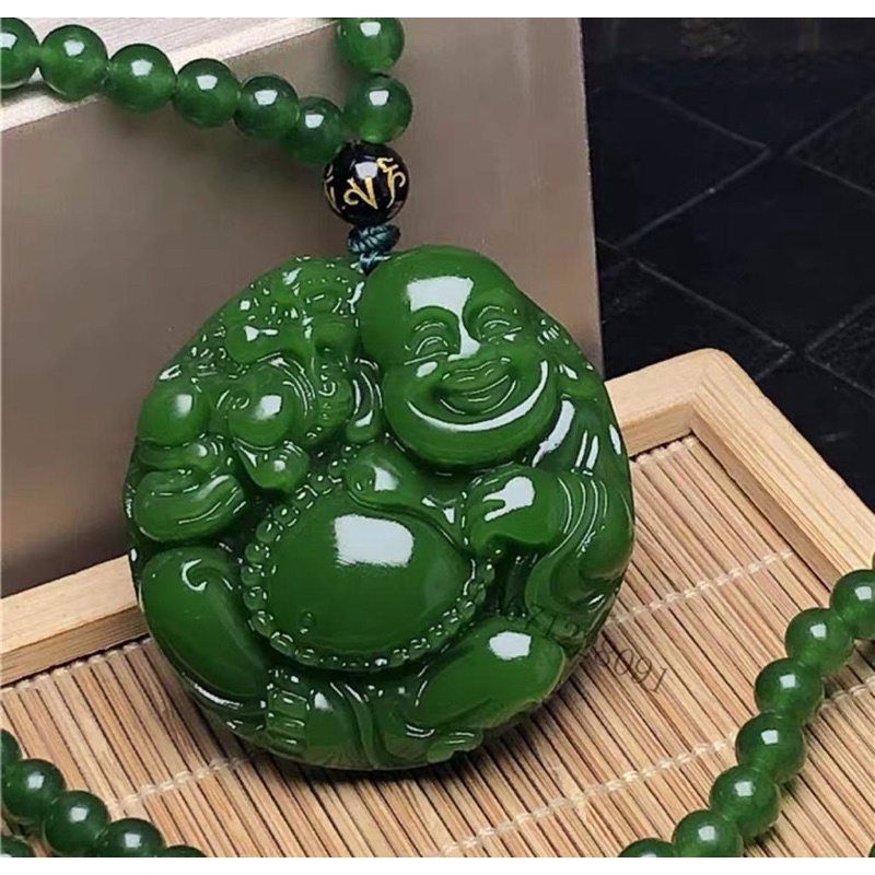 KALUNG KESEHATAN GIOK ASLI, KALUNG KESEHATAN PRIA WANITA BATU GIOK IMPORT MODEL SHIO ,