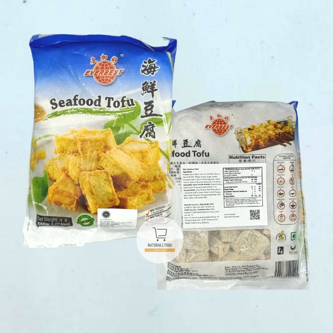 

Promo Best Seller Everbest Vegetarian Seafood Tofu 500GR