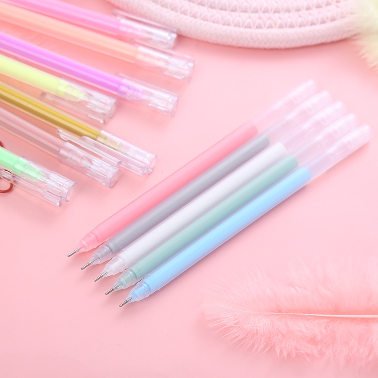 

COLOR GEL PEN 10 WARNA 0.50MM / PULPEN GEL WARNA WARNI 0.50MM FS