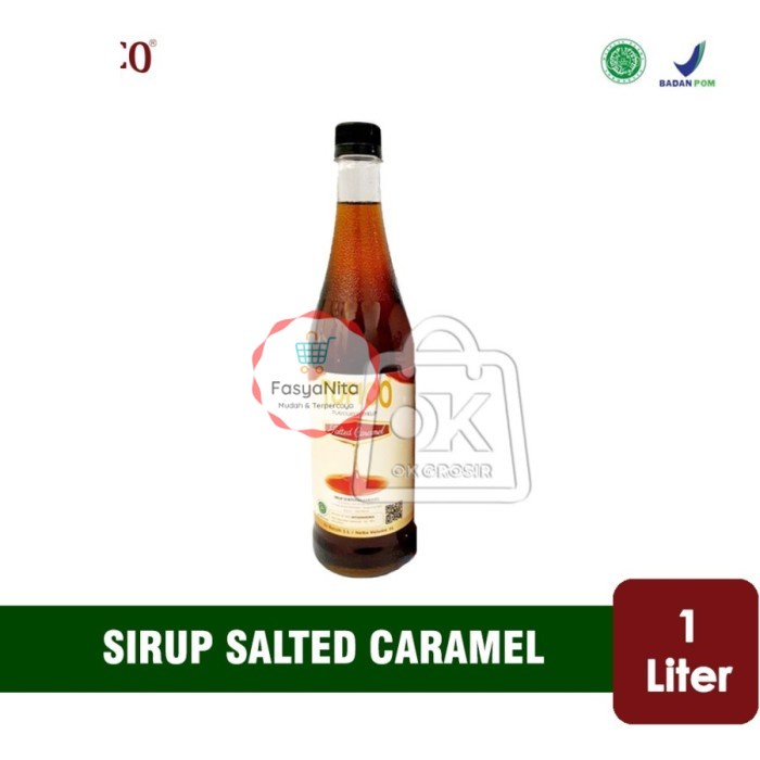 

Sirup Salted Caramel Tofico / Syrup (Botol Plastik 1 Liter) - FasyAnita Mart Denpasar